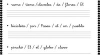 Actividad especial para trabajar las palabras con sílabas trabadas, en este caso en concreto trabajaremos con trabadas con la letra «l»