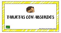 Vamos a trabajar con frases que están construidas de tal manera que pueden presentar uno o varios absurdos. El ejercicio consiste en que el alumno/a señale cuál es el absurdo […]