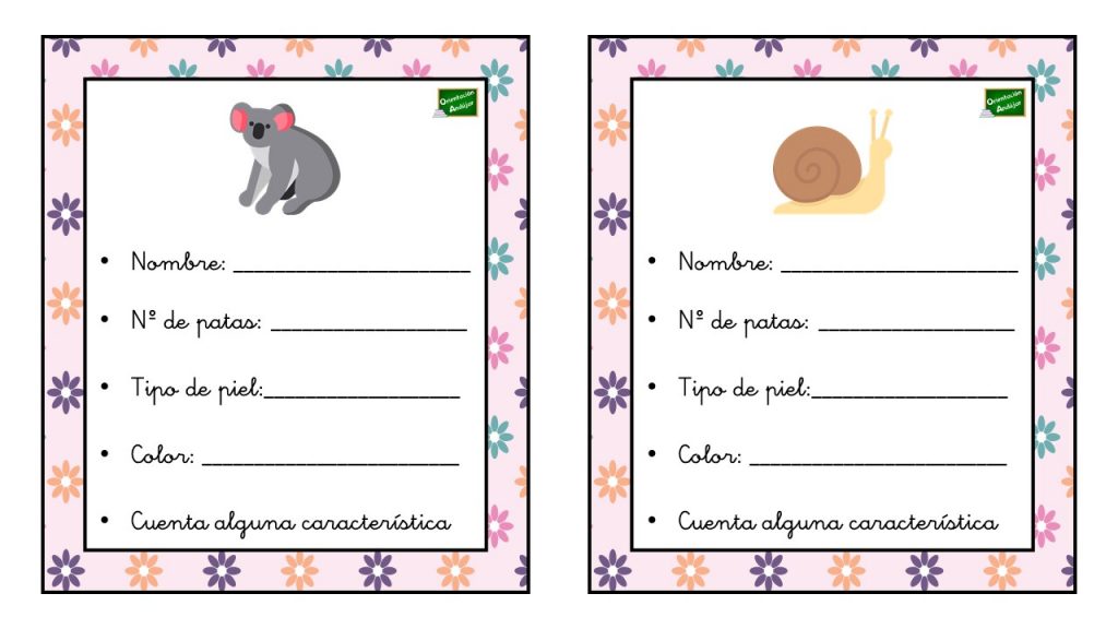 Divertidas tarjetas: Conocemos más a los animales Colección de tarjetas para aprender más sobre diferentes animales. Una forma amena de acercar a nuestros alumnos a conocimiento que les puede resultar complejos.