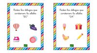 Actividades como la que os traemos a continuación, ayudan a los alumnos a identificar las sílabas; se trata de una serie de tarjetas manipulativas ideales para trabajar la conciencia silábica.