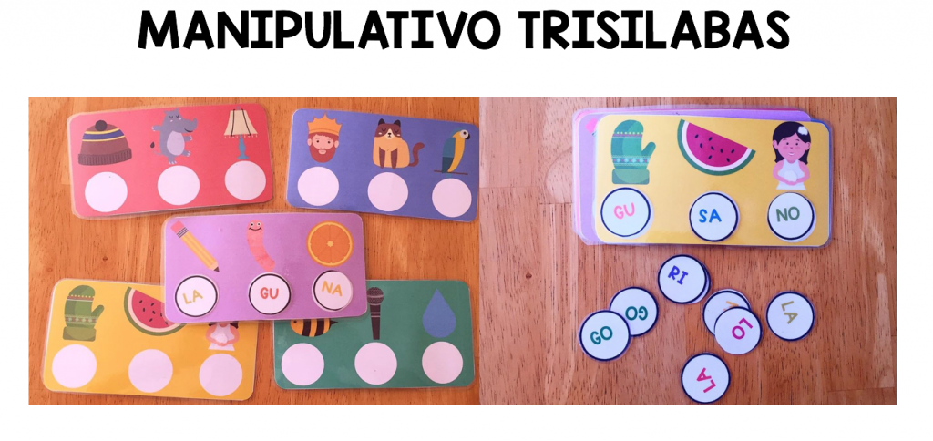 Cartones para descubrir la palabra secreta con la sílaba inicial de cada dibujo. Las palabras son para trabajar ga- go y gu: laguna, amigo, gusano y regalo (en esta última […]