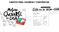 “Misión: Quedarse en casa” es un cuento coloreable para que los niños entiendan la importancia de no salir a la calle durante estos días. Es también una pequeña ayuda para […]