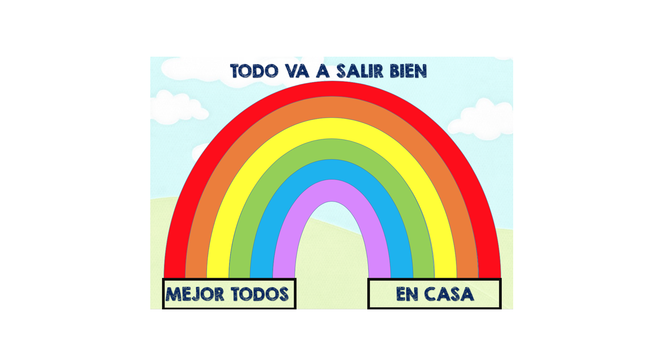 El Arcoiris Todo Va A Salir Bien Vamos A Colorear Orientacion Andujar