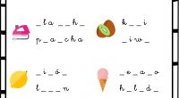 Os presentamos nuevas fichas para trabajar el deletreo con ayuda de dibujitos.  El correcto desarrollo del ejercicio de deletrear es importante para otros aspectos importantes de la competencia lengüística como […]