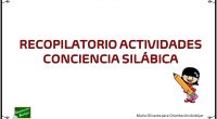 Os hemos preparado un recopilatorio de nuestras mejores actividades de conciencia silábica. Se tratan de diferentes actividades que trabajan la conciencia silábica, ideal para practicar estos días en casa. DESCARGA […]