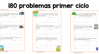 Rebeca Santamaría nos manda esta segunda entrega de problemas estupenda y original recopilación de problemas para el primer ciclo de primaria. Que se suma a las tres anteriormente publicadas.