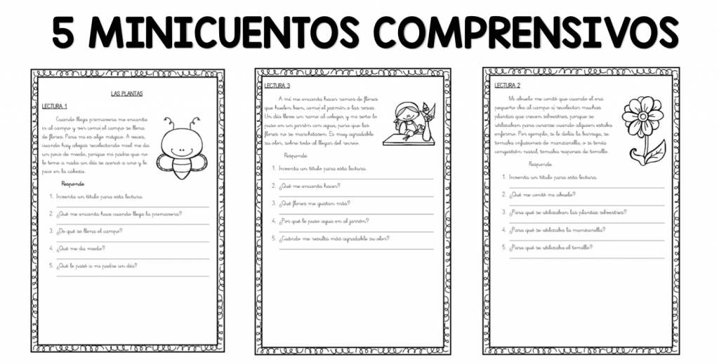 Os dejamos nuevos cuentitos bonitos para trabajar con los más pequeños de la casa se trata de 5 minicuentos con temática de las plantas con 5 preguntas comprensivas al final […]