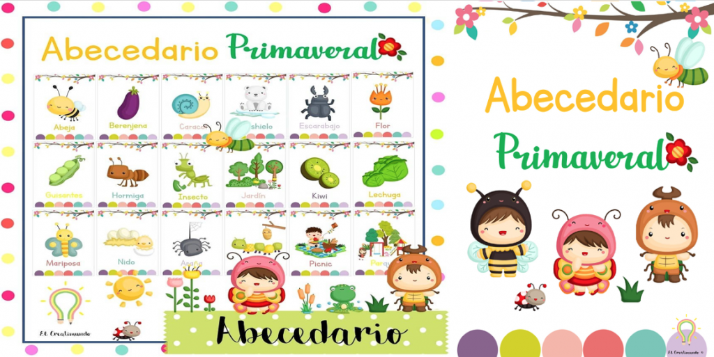 Como ya es tradición en desde el Creatimundo, nos traen el abecedario estacional con motivo de la primavera, donde podremos aprender las letras a través del vocabulario primaveral. ✔️ Verduras […]