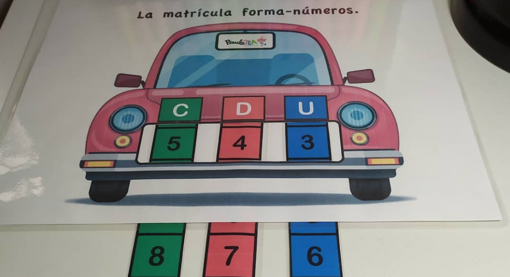 Hoy os traigo un recurso de @piruletea para aprender los números hasta las centenas , es decir, hasta el 999. Se trata de un coche con una matrícula muy particular […]