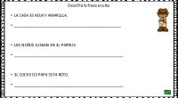 En la actividad de hoy nuestros peques se van a convertir en pequeños detectives que van a tener que descifrar la frase que se esconde tras el código de letras […]