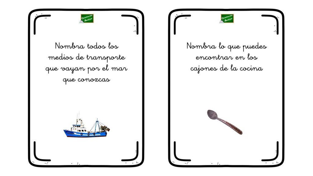 Hoy os proponemos este divertido juego para trabajar tanto estimulación cognitiva como competencia léxica; una serie de tarjetas en las que hay que nombrar tantos objetos o lo que se […]