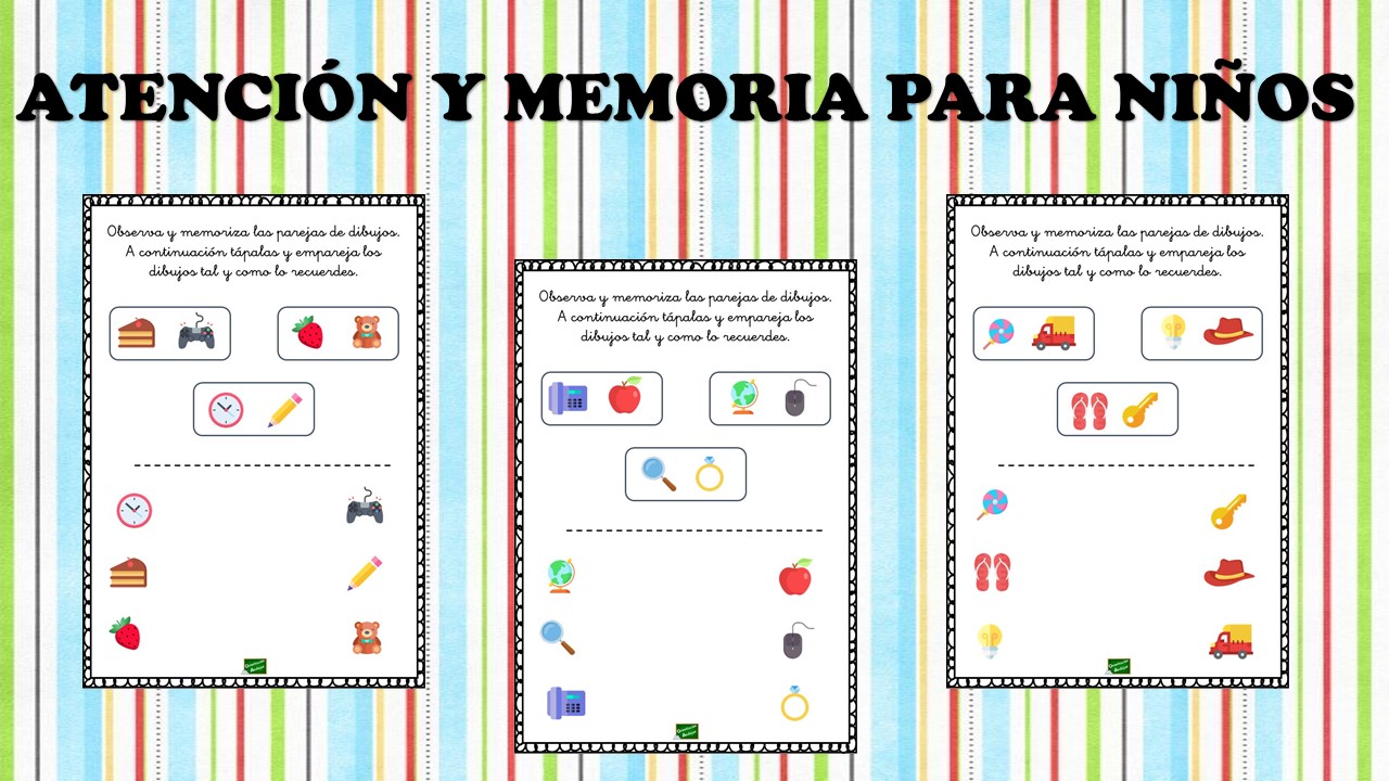 Cuadernillo De Actividades Para Trabajar La Atención Y Memoria (1)
