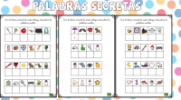 A partir de la primera letra de la imagen que presentamos nuestros alumnos deben de averiguar de que palabra estamos hablando.