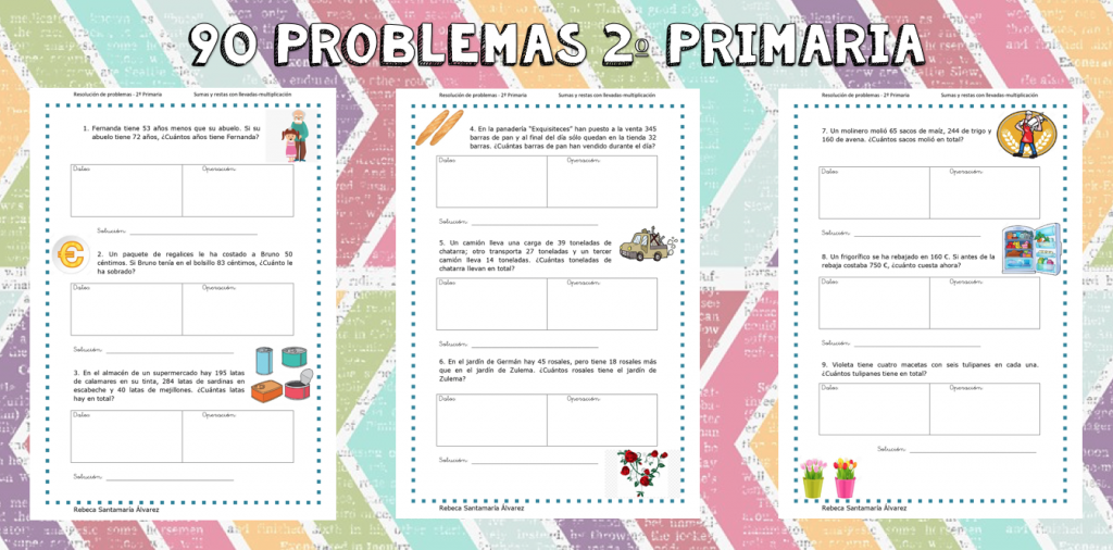 Rebeca Santamaría nos manda esta segunda entrega de problemas estupenda y original recopilación de problemas para el primer ciclo de primaria. Que se suma a las NUEVE  anteriormente publicadas para […]