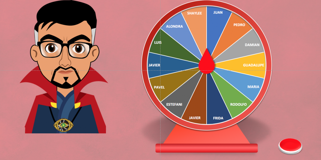 COMO HACER UNA RULETA EN POWERPOINT En este video se explica paso a paso como hacer una ruleta editable en power point.