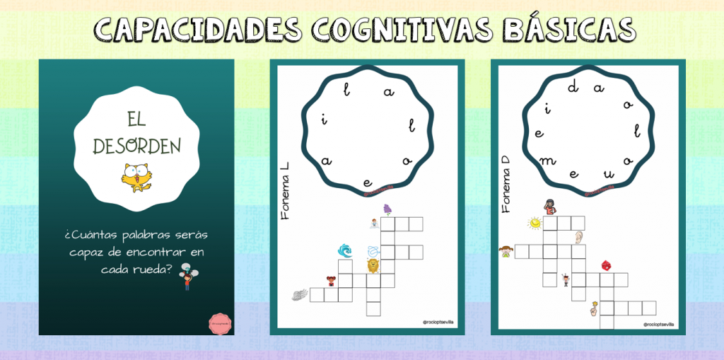 Os traigo un material muy especial, que tiene muchísimo trabajo detrás y ha sido pensado escrupulosamente para trabajar muchísimos aspectos.     «El desorden» consta de 17 ruletas para trabajar, principalmente, los […]