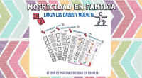 LANZA LOS DADOS Y MUÈVETE es mi nueva propuesta para hacer sesiones de psicomotricidad en familia, de manera divertida☺ En primer lugar lanzamos el dado para saber el tipo de […]