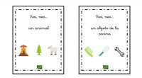 El clásico juego del VEO VEO para los más pequeños!. Con divertidas ilustraciones para jugar a buscar formas.