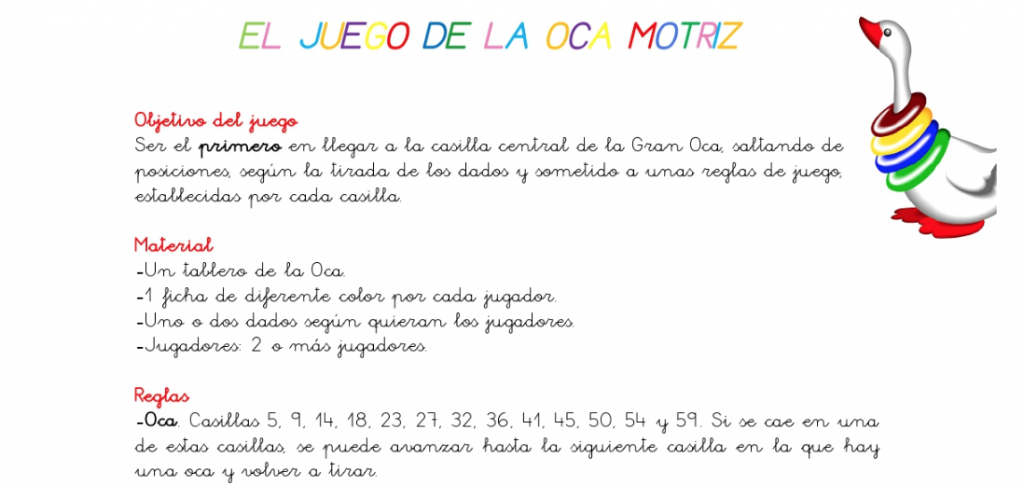 Objetivo del juego Ser el primero en llegar a la casilla central de la Gran Oca, saltando de posiciones, según la tirada de los dados y sometido a unas reglas […]