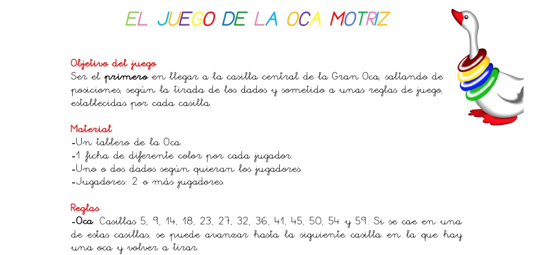 Juego De La Oca Motriz