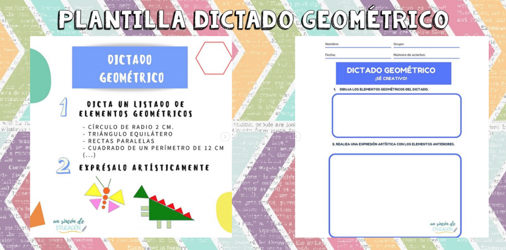 GEOMETRÍA Y ARTE ?Lo que más me gusta de esta actividad es la amplia variedad de posibilidades que ofrece. Desde aplicar formas geométricas básicas hasta aplicar contenidos como el perímetro.