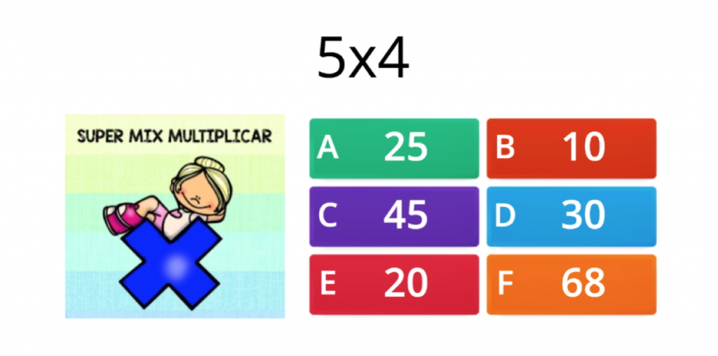 Os dejamos esta fantástica actividad interactiva con 50 preguntas multiopcción para repasar todas las tablas de multiplicar. Esperamos que os guste.