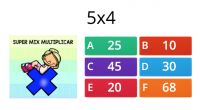 Os dejamos esta fantástica actividad interactiva con 50 preguntas multiopcción para repasar todas las tablas de multiplicar. Esperamos que os guste.