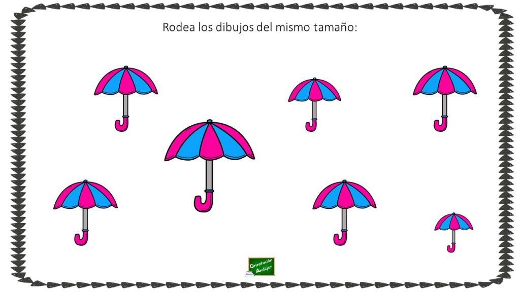 Ejercicios como éstos fomentan la discriminación visual y la percepción estimulando tanto la atención como la percepción del niño o niña de Infantil. El estímulo de estos aspectos a edades […]