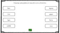 Hoy vamos a trabajar la conciencia semántica a través del género de las palabras. En el siguiente ejercicio hay que emparejar cada palabra en masculino con su femenino.