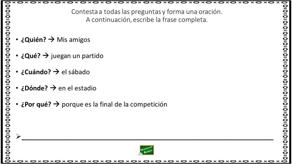 Conciencia sintáctica: Formamos oraciones Os hemos preparado estas sencillas actividades en las que nuestros alumnos tendrán que ir alargando oraciones para ir aumentando su conocimiento morfosintactico y la comprensión de los conceptos oracionales.