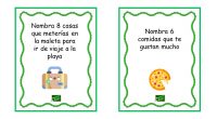 Os comparto esta colección de tarjetas para trabajar la expresión oral a través de divertidas dinámicas. En clase, este tipo de dinámicas promueve las relaciones sociales entre los compañeros y […]