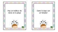 Divertida dinámica para trabajar el pensamiento creativo a partir de un juego de tarjetas. En las siguientes tarjetas se plantea una serie de situaciones surrealistas que los niños deben de […]