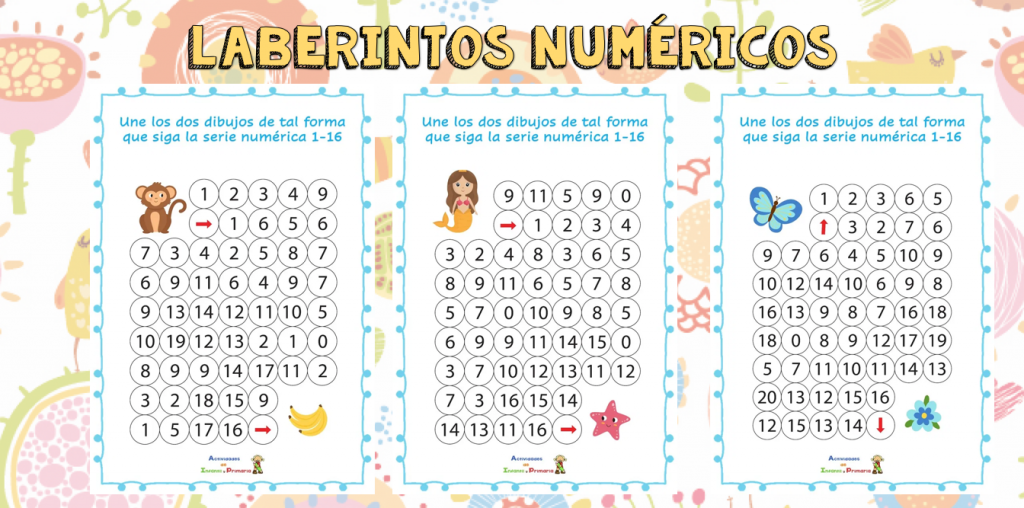 Las fichas de laberintos son una gran opción a la hora de trabajar la falta de atención y concentración en niños. Además en esta ocasión, introducimos un elemento que son […]