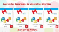 Os facilitamos unas páginas de matemáticas por cursos para que podáis trabajar en casa en estos días de confinamiento. Podéis descargar el pdf e imprimirlo fácilmente. Todos los cuadernos de […]