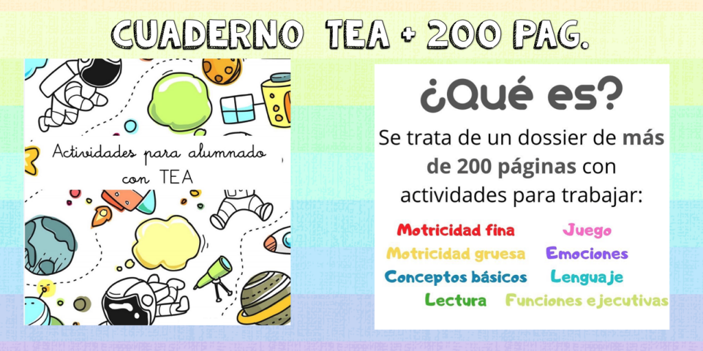 Os compartimos este fantástico recurso de  Proyecta, dos psicólogas especialistas en desarrollo infantil. Llevamos años dedicadas a la intervención con niños y niñas de diversidad funcional y se nos ha […]