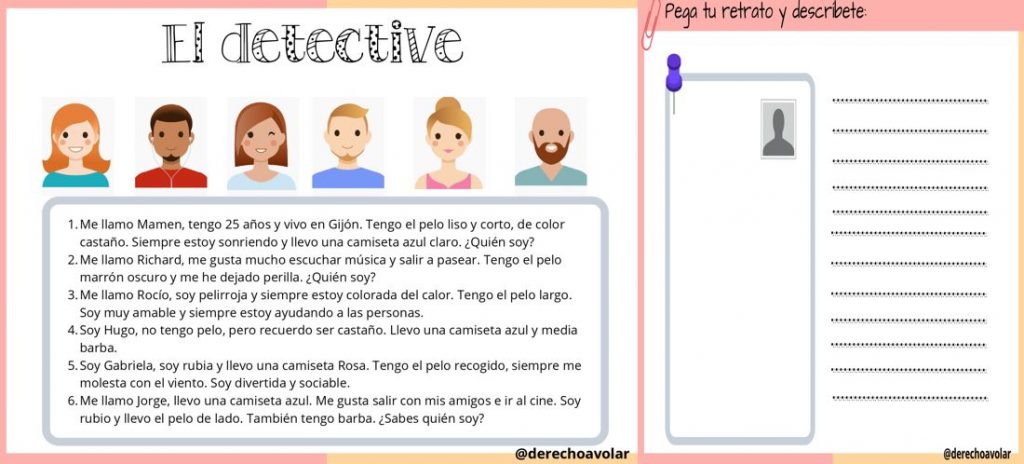 Hoy os traigo un mini-cuadernillo para trabajar las descripciones. En primer lugar nos encontramos con una pequeña explicación con los pasos a seguir para realizar este tipo de composición escrita.  […]