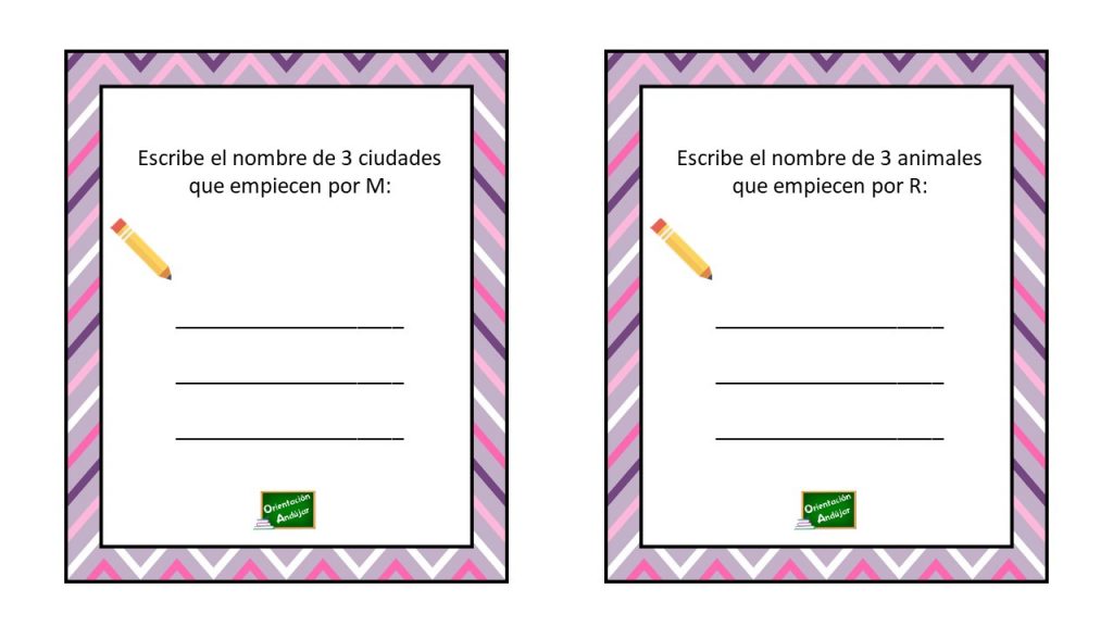 Los juegos son un excelente material para divertirnos mientras aprendemos. Hoy os comparto una colección de tarjetas para trabajar la escritura mediante un sencillo juego en el que hay que […]