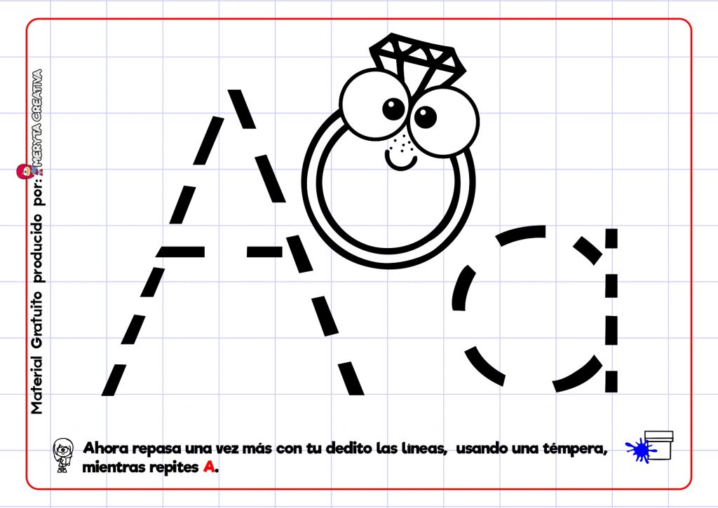 Material de trabajo de lecto-escritura, para trabajar las vocales con niños de 5 años y niños de primer grado. En este grupo de fichas se trabajarán las vocales en forma […]