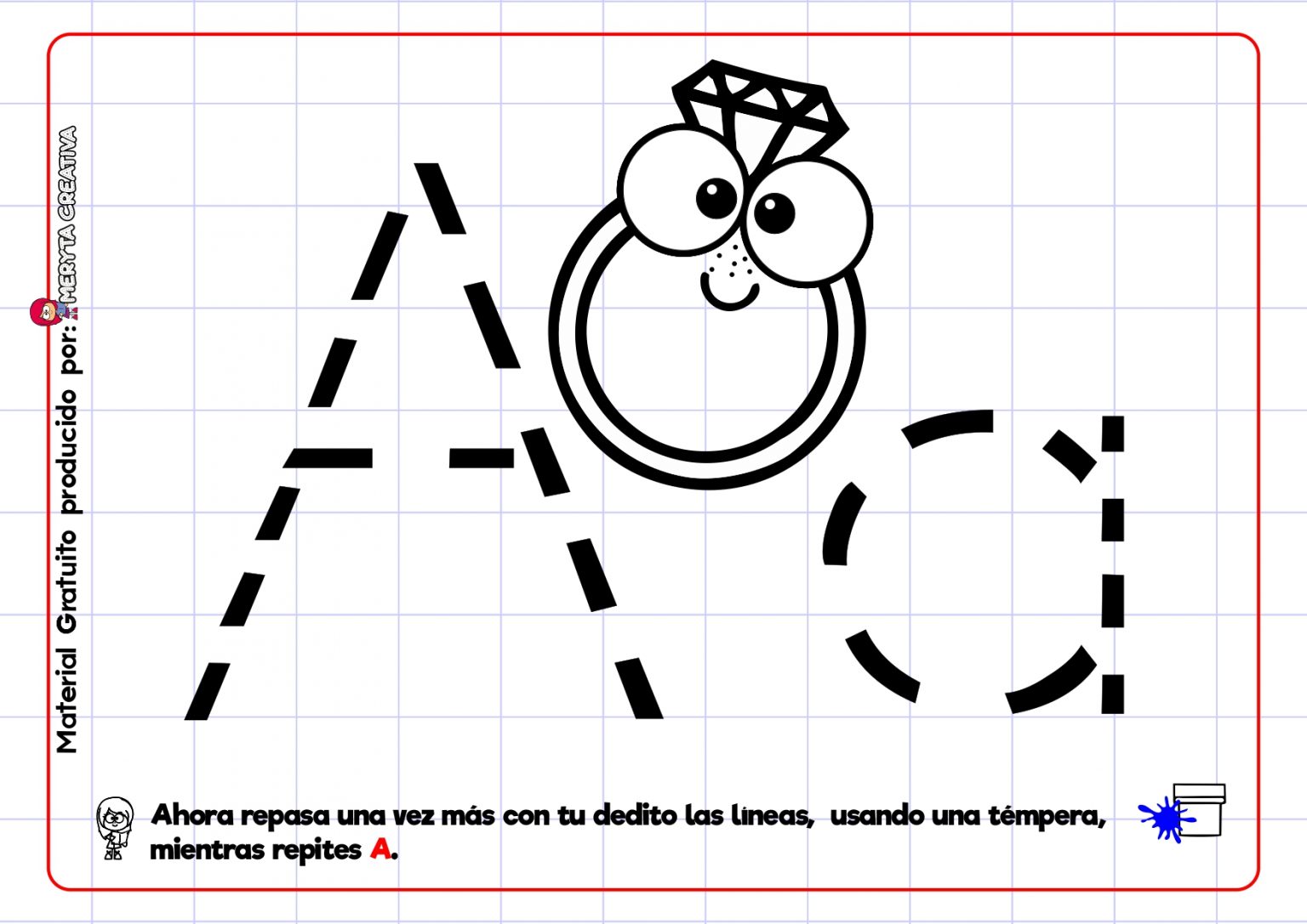 Precioso cuaderno para aprender el trazo de las vocales