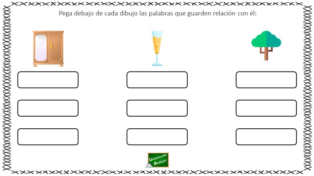 Os compartimos una divertida actividad manipulativa para trabajar con palabras y relacionarlas con los dibujos que aparecen en las fichas. El objetivo del ejercicio es recortar cada palabra y pegarla […]