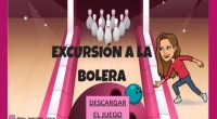 A través de este juego los alumnos se van de excursión fin de curso a la bolera. Podéis encontrar más juegos como este en el instagram de la profesora: my_learning_place