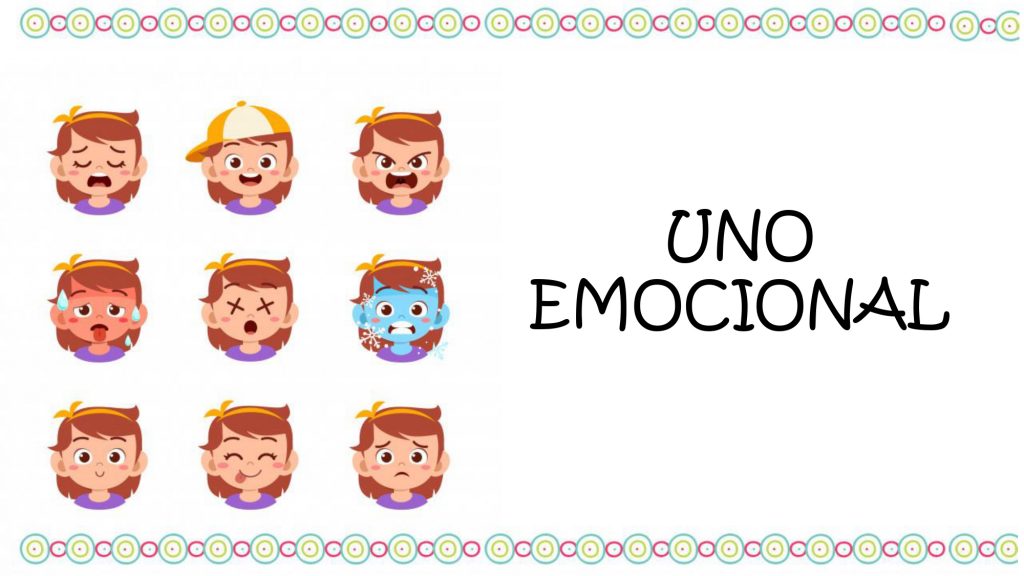 Uno emocional.   Un juego para trabajar la identificación de emociones, la autoestima y las habilidades sociales. El funcionamiento es el mismo que el del clásico juego «Uno». Se reparten 7 cartas […]