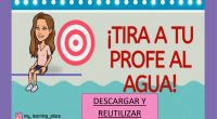 LLega el verano y los alumnos y todos estamos deseando darnos un buen chapuzón en el agua. En este juego los alumnos tendrán la oportunidad de tirar al profesor a […]