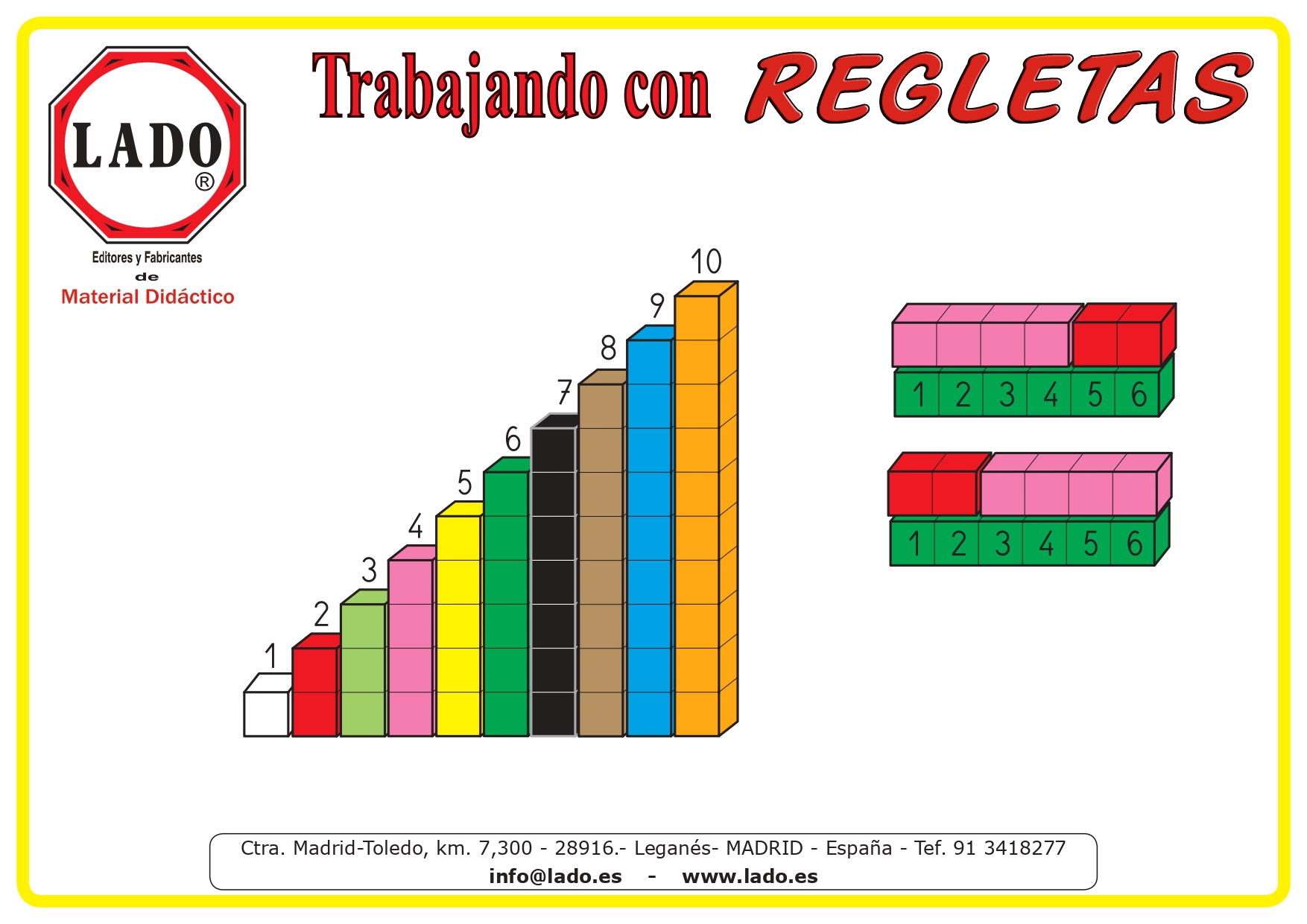 Democracia Infectar puñetazo Las regletas cuisenaire un imprescindible en tus clases -Orientacion Andujar