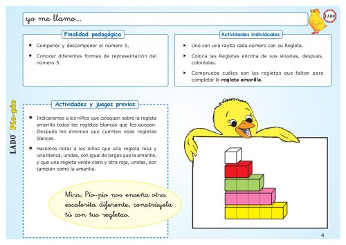 Las regletas de Cuisenaire como recurso en el aula - La libreta piruleta