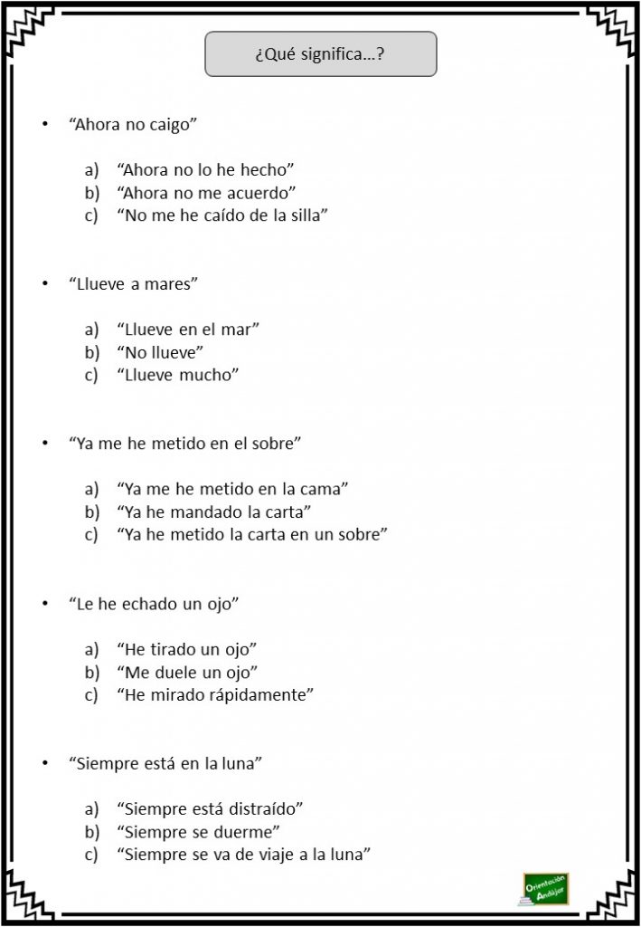 Frases con doble sentido ¿Qué significa…?