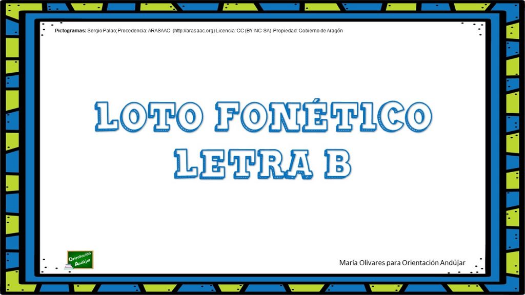 Loto fonético con pictogramas: Letra B Los juegos didácticos tradicionales de lotos forman parte del material básico de la reeducación logopédica. En nuestro caso os hemos preparado un loto con pictogramas con de la letra «b».