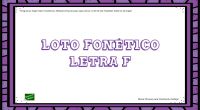 Los juegos didácticos tradicionales de lotos forman parte del material básico de la reeducación logopédica. En nuestro caso os hemos preparado un loto con pictogramas con de la letra «f».