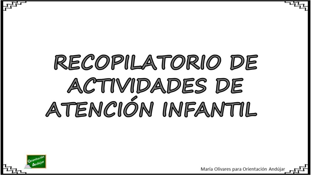 Os hemos preparado este fantástico recopilatorio de las mejores actividades que hemos ido compartiendo a lo largo de este curso de atención infantil. Actividades como estas, fomentan la discriminación visual […]