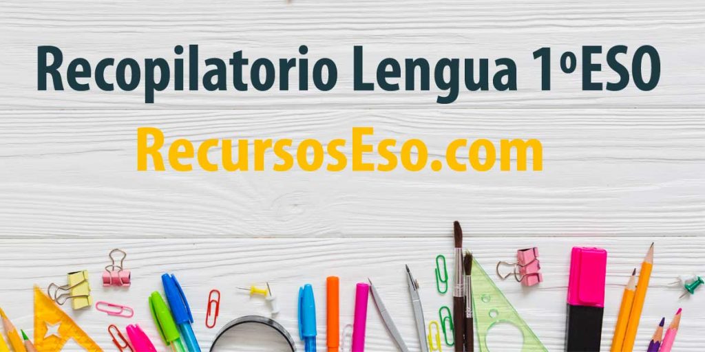 Fantastico recopilatorio de Recursos de la asignatura de Lengua de 1º ESO, que os queremos mostrar para que puedan descargar y utilizar, de nuestros amigos de RecursosEso.com. Os recomendamos que […]